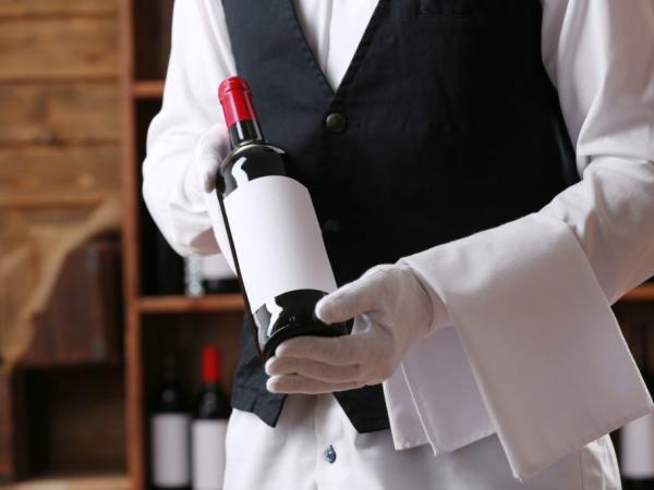 servicio del vino